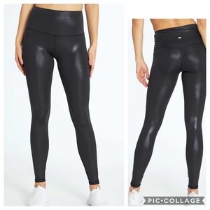 Marika Black Shimmer Leggings